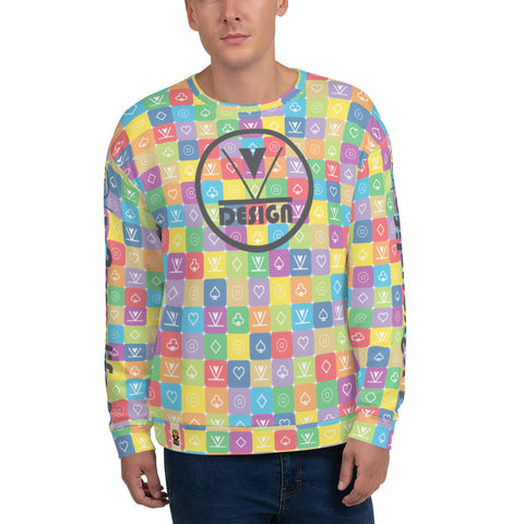 VKD Sweatshirt - Playful Tiles