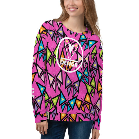VKD Sweatshirt - Butterflies Effect (Bright)