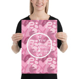 VKD Poster - Love your life (Camo - Pink)