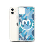 VKD iPhone Case - Smile Big (Camo - Blue)