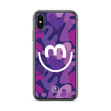 VKD iPhone Case - Smile Big (Camo - Purple)
