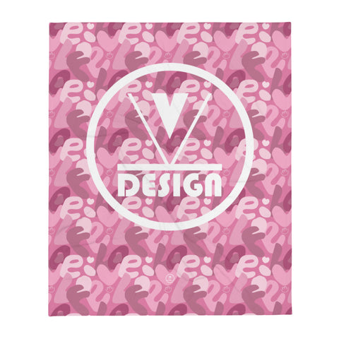 VKD Blanket - Love Life Camo (Pink)
