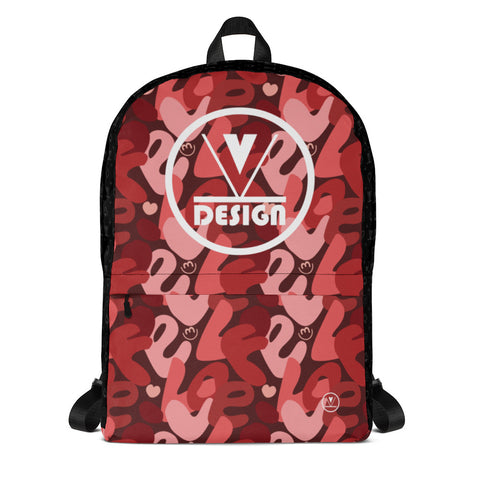 VKD Backpack - VK Design (Camo - Red)