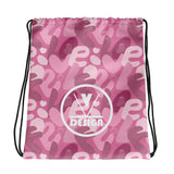 VKD Drawstring Bag - Love Life Camo (Pink)