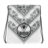 VKD Drawstring Bag - Lovely Paisley (White)
