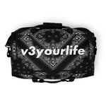 VKD Duffle Bag - Lovely Paisley (Black)