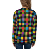 VKD Sweatshirt - VKD Plaid (Rainbow)