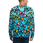 VKD Sweatshirt - Butterflies Effect (Bright - Blue)