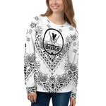 VKD Sweatshirt - Lovely Paisley II (White)