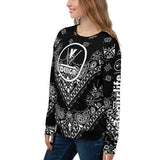 VKD Sweatshirt - Lovely Paisley II (Black)