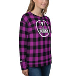 VKD Sweatshirt - VKD Plaid (Grape)