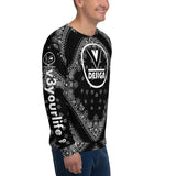 VKD Sweatshirt - Lovely Paisley (Black)