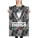 VKD Poster - VK Design (Camo - Black)