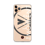 VKD iPhone Case - Livin the Moment (White text)