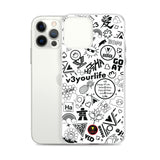 VKD iPhone Case - Doodle (White)