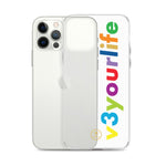 VKD iPhone Case - v3yourlife (Clear-Colorful)