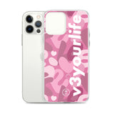 VKD iPhone Case - v3yourlife (Camo - Pink)