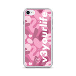 VKD iPhone Case - v3yourlife (Camo - Pink)