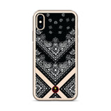 VKD iPhone Case - Lovely Paisley II (Black)