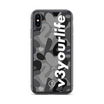 VKD iPhone Case - v3yourlife (Camo - Black)