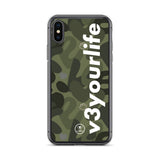 VKD iPhone Case - v3yourlife (Camo - Green)