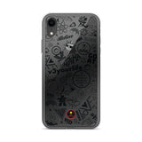 VKD iPhone Case - Doodle (Clear-Black)