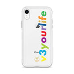 VKD iPhone Case - v3yourlife (Clear-Colorful)