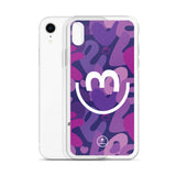 VKD iPhone Case - Smile Big (Camo - Purple)