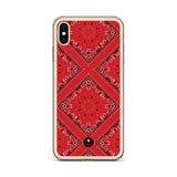VKD iPhone Case - Lovely Paisley (Red)