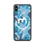 VKD iPhone Case - Smile Big (Camo - Blue)