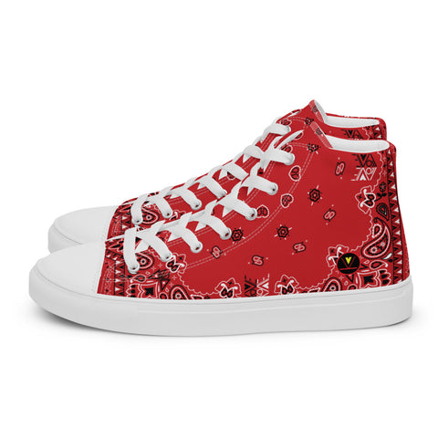 VKD Shoes - Lovely Paisley (Red)