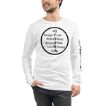 VKD Long Sleeve Tee - Love your life (White)