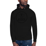VKD Hoodie - VK Design (Black on Black)