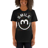 VKD T-Shirt - Colorful Smile (Black)