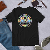 VKD T-Shirt - VK Design (Camo - Rainbow)